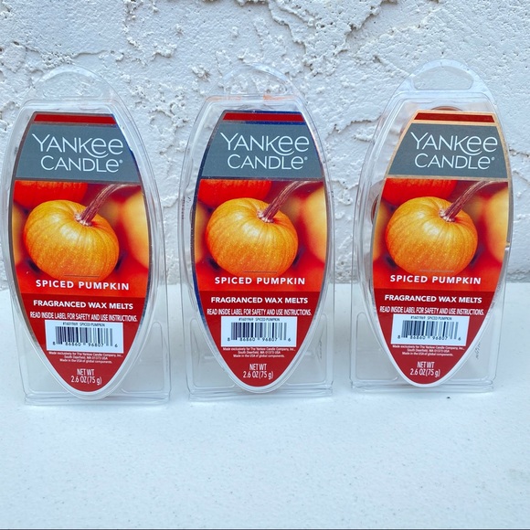 Yankee Candle Spiced Pumpkin Fragrance Wax Melts